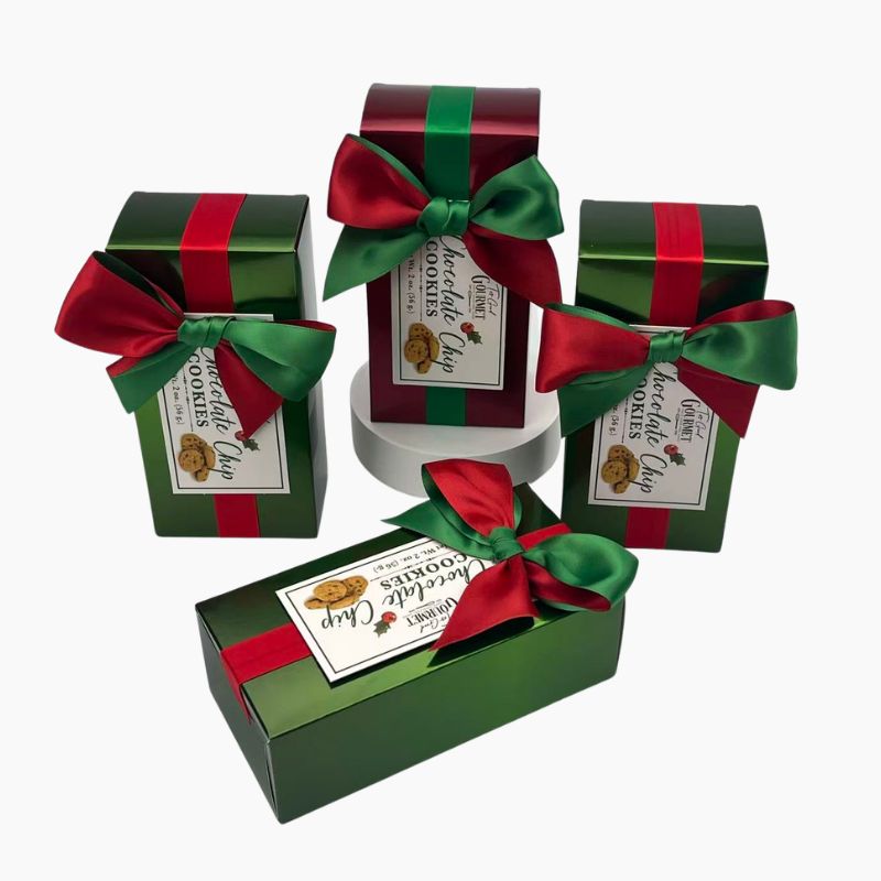 Custom cookie and chocolate gift box