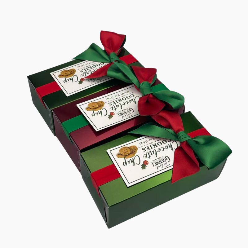 Boîte cadeau personnalisée pour biscuits et chocolats