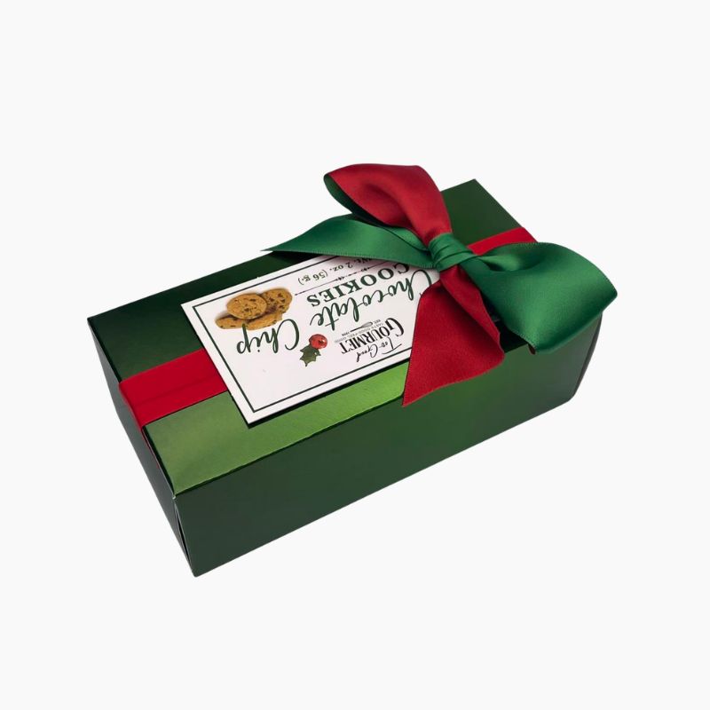Boîte cadeau festive personnalisée pour pâtisserie