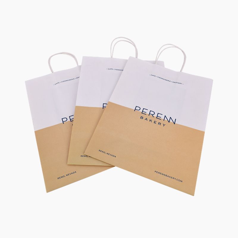 Sacs en papier kraft personnalisés en gros