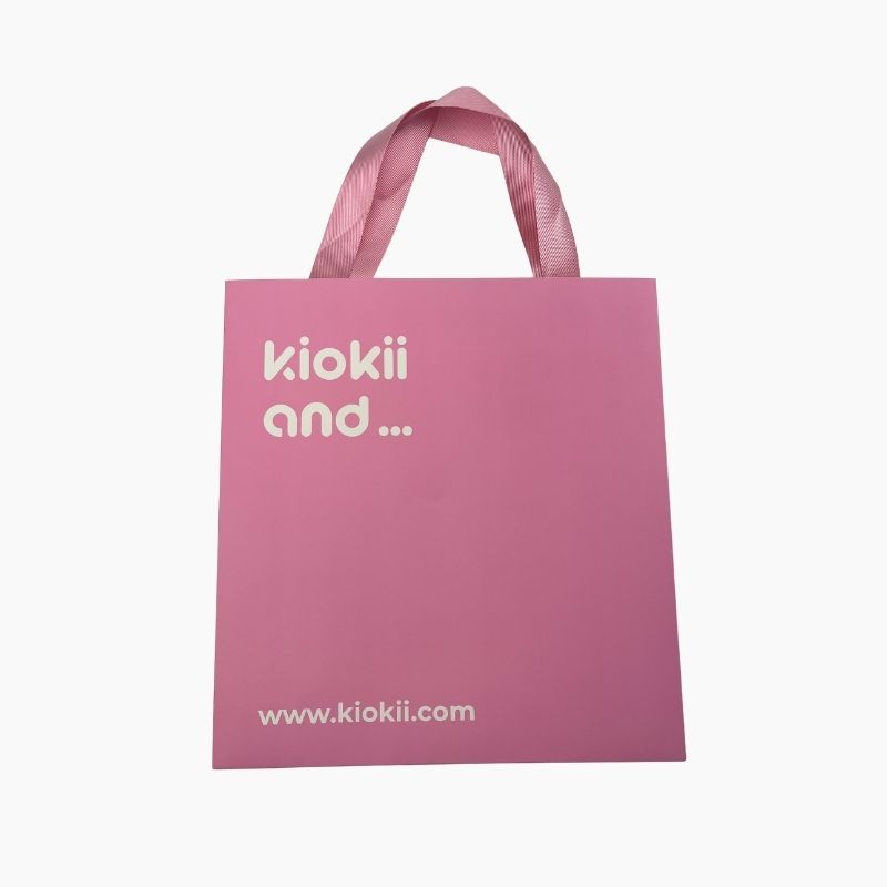 Sac shopping premium personnalisé avec impression de logo